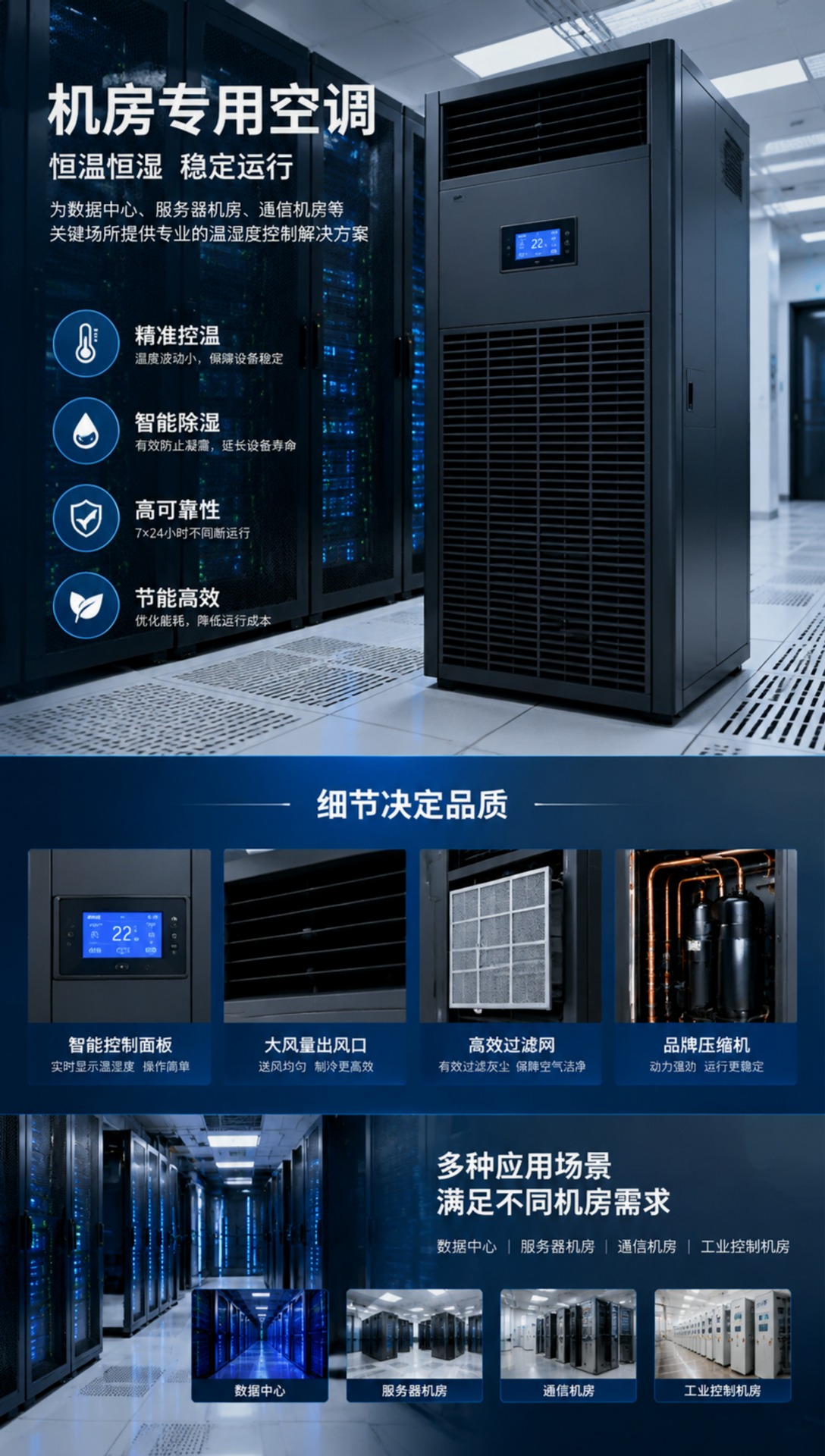 江门精密空调行级精密空调